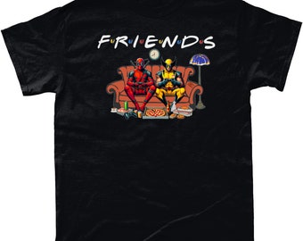 Deadpool & Wolverine Friends T-shirt