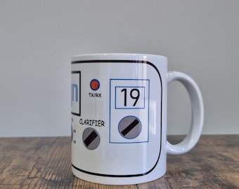 Unique CB Radio-Themed Mug – Ideal Gift for Communication Buffs and Coffee Addicts!
