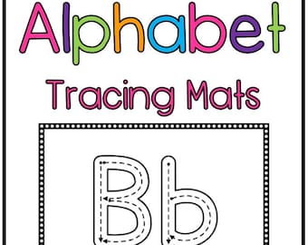 ABC Alphabet Tracing Mats