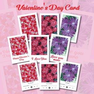 Valentine&#39;s Day Card, Valentine&#39;s Card for Boyfriend, Valentine Card for Girlfriend, Anniversary Card, Gift For Her, Gift For Him, Love Card
