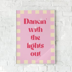 Fred Again Lyric Poster for Music Lovers House Music Wall Art Gift for Electronic Fans