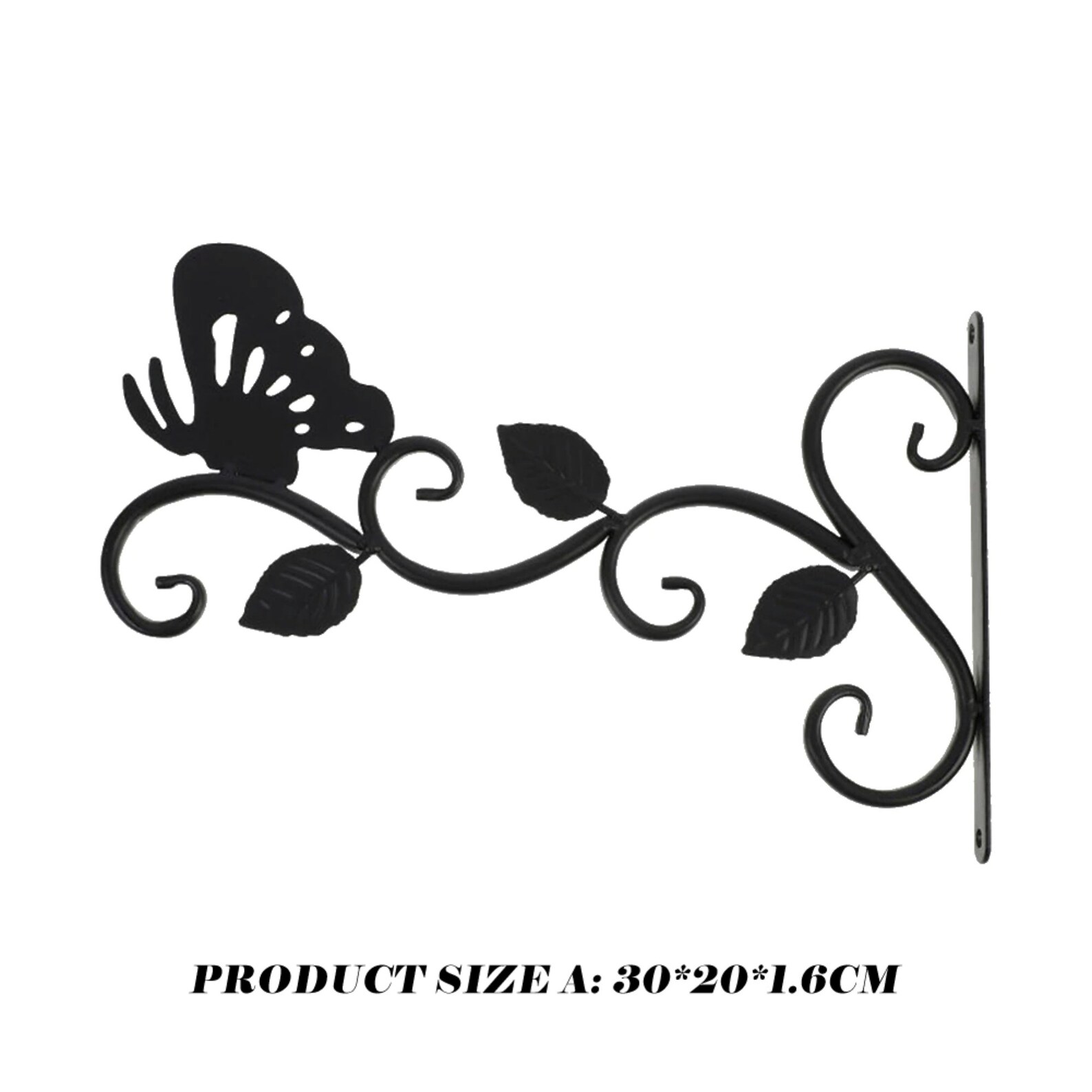 Cast Iron Flower Hanging Basket Hooks Wall Hanging Basket Etsy