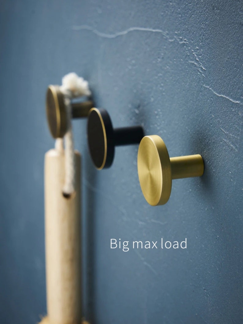 Solid Brass Wall Hooks Brass Decorative Wall Hooks Coat Hat Etsy