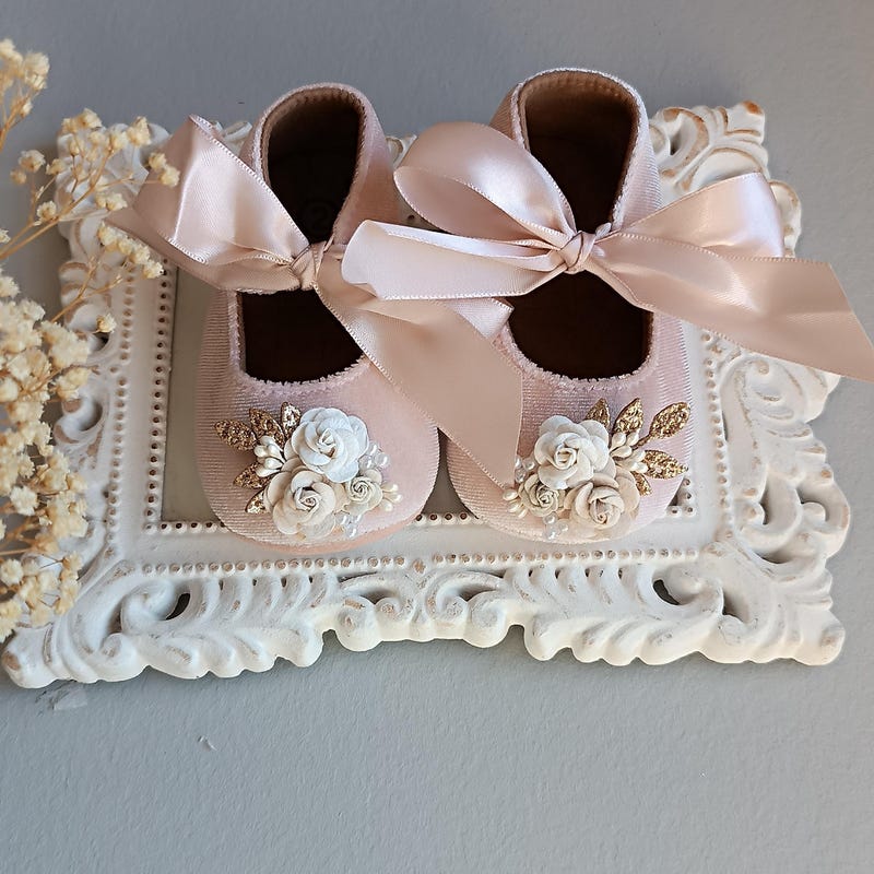 Pearl Baby Shoes - Etsy