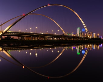 Dallas Skyline Reflection 4
