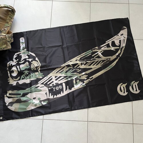 Forward Observations Group Pata Hat Fog Flag Sticker Etsy