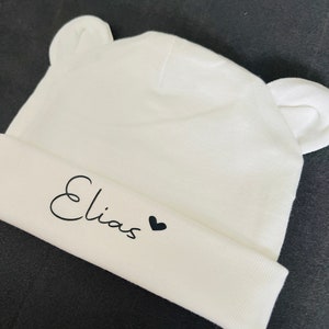 Baby hat newborn hat personalized image 6