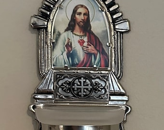 Holy Water Font-Sacred Heart of Jesus