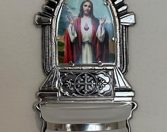 Holy Water Font-Sacred Heart of Jesus