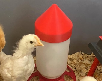 Anti-Roost Cap for Chick Feeder & Waterers