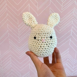 Low-Sew Bunny Beginner Crochet Pattern