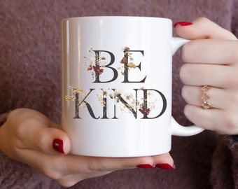 Be Kind Daisy Inspirational Mug Kind Coffee Office Gift Be Kind Daisy Inspirational Mug Kind Coffee Office Gift