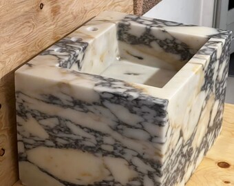Violet basin Monet basin Vagli Sink Marble Sink Desing Violet Marble washbasin Bathroom basin