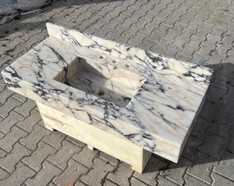 Calacatta Viola marble sink , Viola Marble Sink -  Custom - Personalized sink viola calacatta viola , calacatta Viola