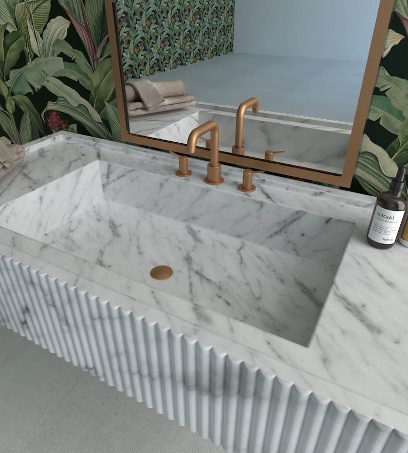 Powder Room Vanity Powder Room Vanities Bathroom Vanity Etsy