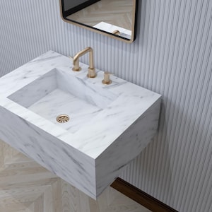 White Carrara Marble Sink - Carrara Marble Sink, White Marble Sink, Natural Marble Sink - Sink - white Sink- white marble sink