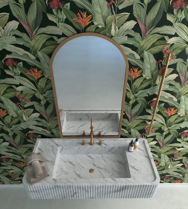 Powder Room Vanity Powder Room Vanities Bathroom Vanity Etsy