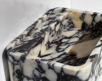Monet Sink Violet sink Vagli Sink Marble Sink Desing Violet Marble sink Bathroom Sink