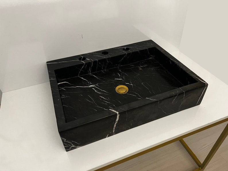 Powder Room Hands Wash Backsplash Sink Splash Proof Sink Etsy