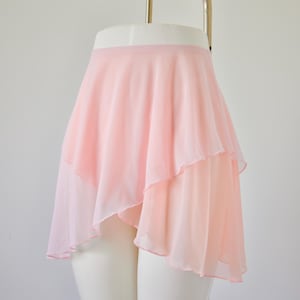 Ballet Skirt Short Ballet Skirt for Class Rehearsal Skirt Pink Ballet Skirt for Dancer Skirt Pink Dance Skirt Pointe | The Dewdrop Style