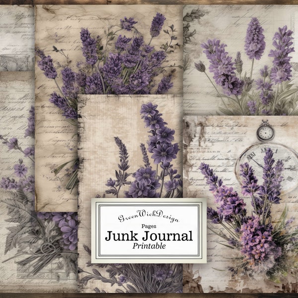 Lavender Pages And Cards For All Your DIY Projects