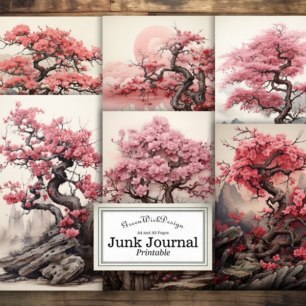 Sakura Tree Pages For All Your DIY Projects