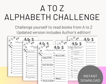 A to Z - Alphabet challenge