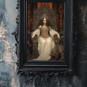The Queen of the Underworld Matte Paper Poster