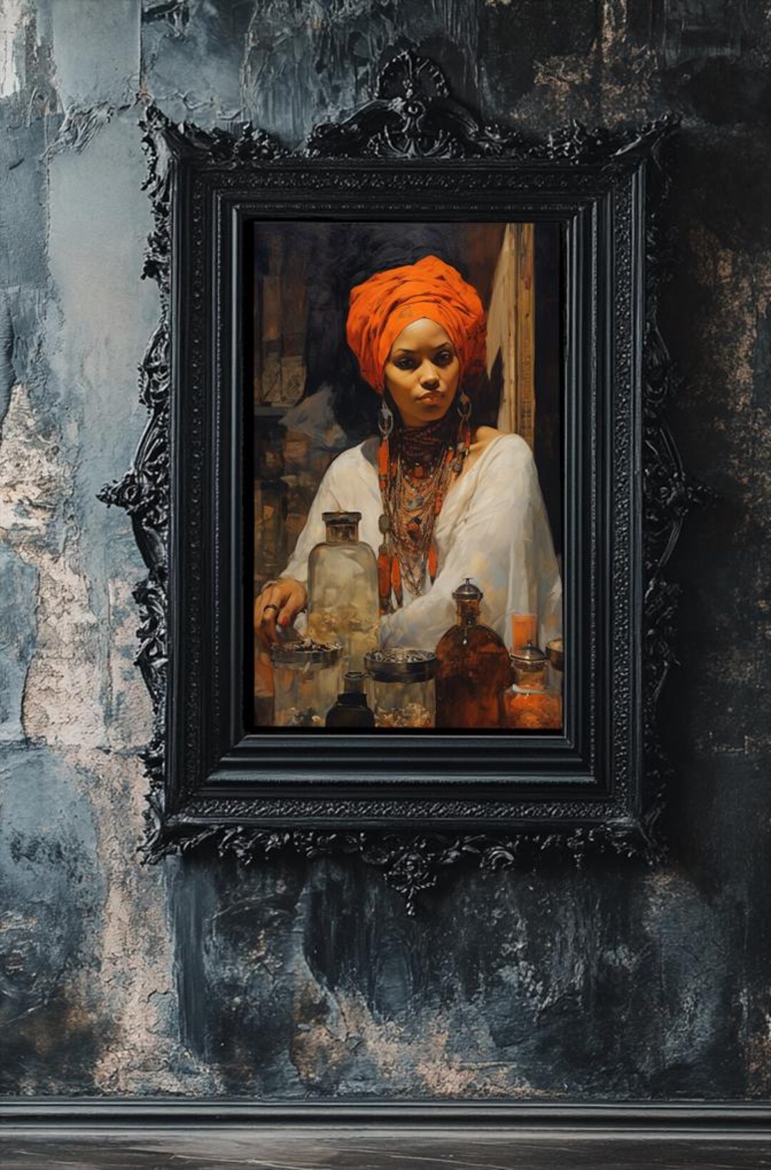 Step Into Marie Laveau's World: Voodoo Queen Apothecary Art Download ...