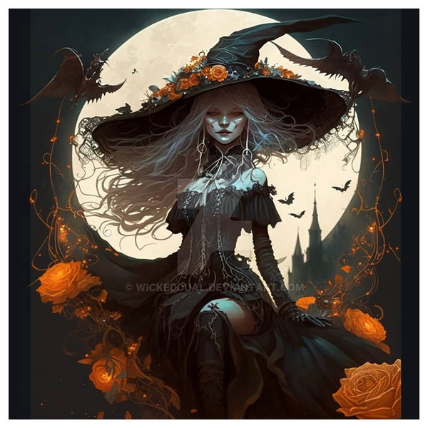 Hallow Eve Instant Digital Art Download