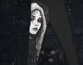 Gothic Carrie casual dameslegging (AOP) - Dark and Mysterious Fashion