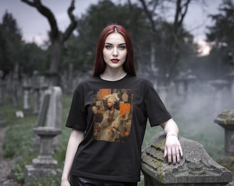 Marie Laveau Portret T-shirt | Kunst van de Voodoo Koningin van New Orleans (Dames T-shirt)