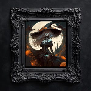 Póster fotográfico en papel de Halloween
