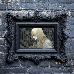 Immortal Bride Instant Digital Art Download