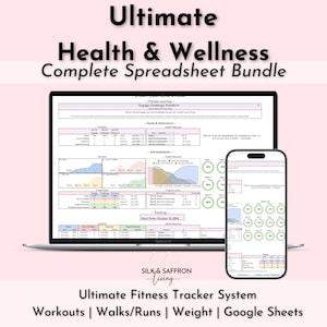 Ultieme trackerbundel voor gezondheid en welzijn | Fitness, gewichtsverlies (digitale download)