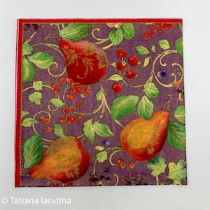 2 Servietten für Decoupage Servietten - Papierherstellung Scrapbooking Zubehör