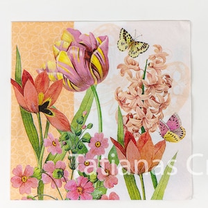 Lot de 2 serviettes pour découpage, Fournitures pour découpage, Fournitures de scrapbooking, Serviettes en papier, Serviettes en papier pour découpage, Créations artistiques en papier,