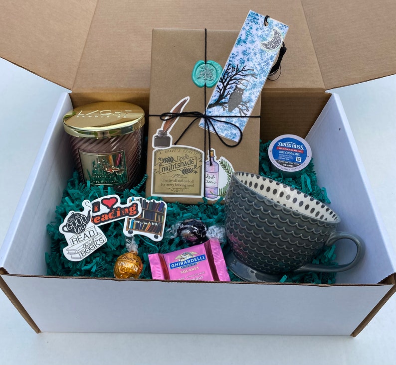 Blind date with a book box, blind date with a book, mystery book box, surprise book box. image 1