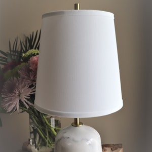 Small Tapered Drum Lampshade 7x9x9 Inch