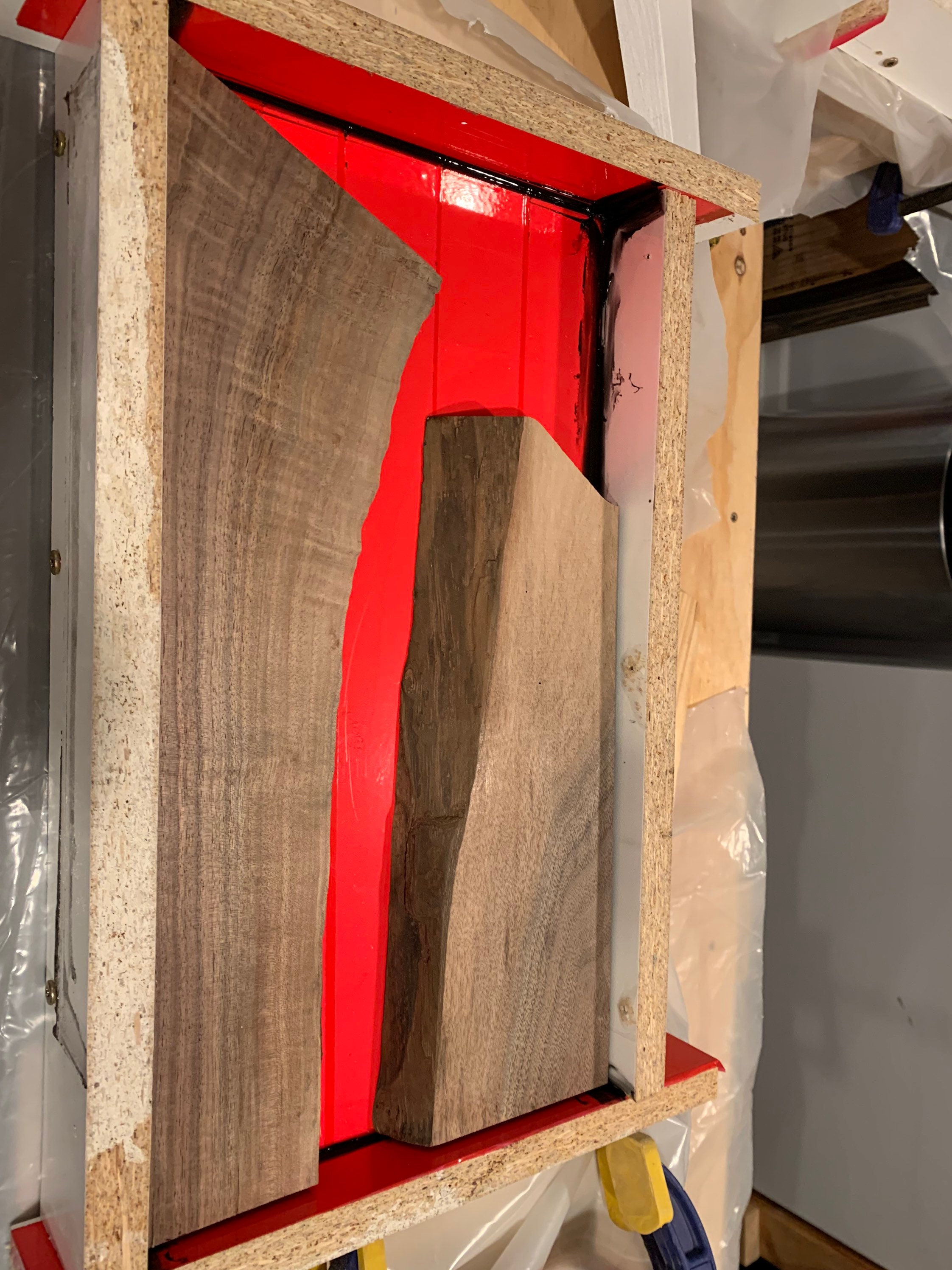 Wood & Epoxy Charcuterie Board Etsy