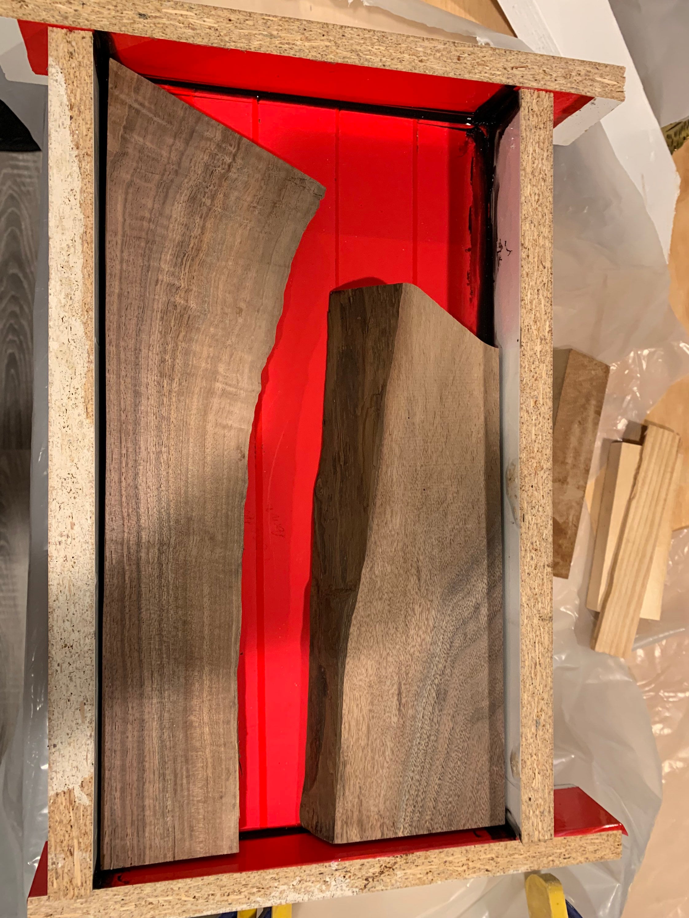 Wood & Epoxy Charcuterie Board Etsy