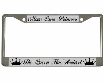 Powered by Pixie Dust Designed Car License Plate Frame Auto Tag