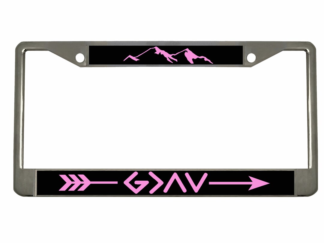 thumbnail image 2 of BLVD Black Heavy Duty Metal License Plate Frame – Camo / Military Style 2 of 6
