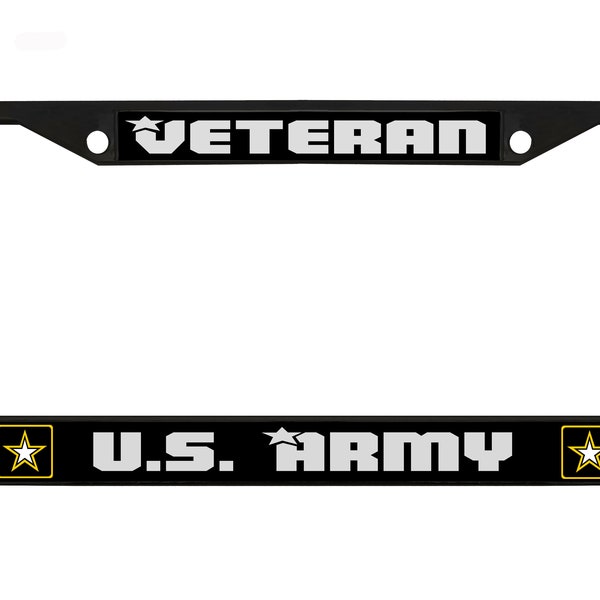 Military License Plate Etsy