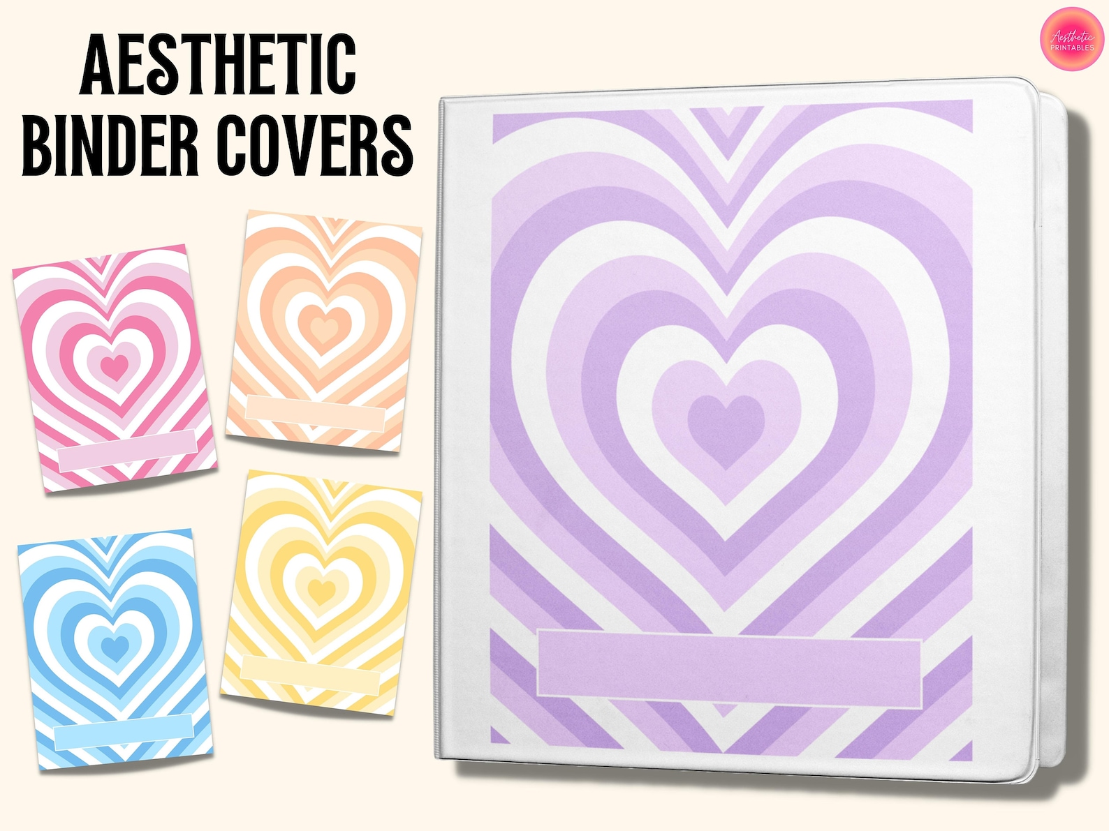 Kpop Binder Covers, Aesthetic Binder Cover Template, Printable, Y2K