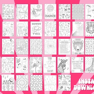 10 Preppy Coloring Pages Printable for Every Occasion