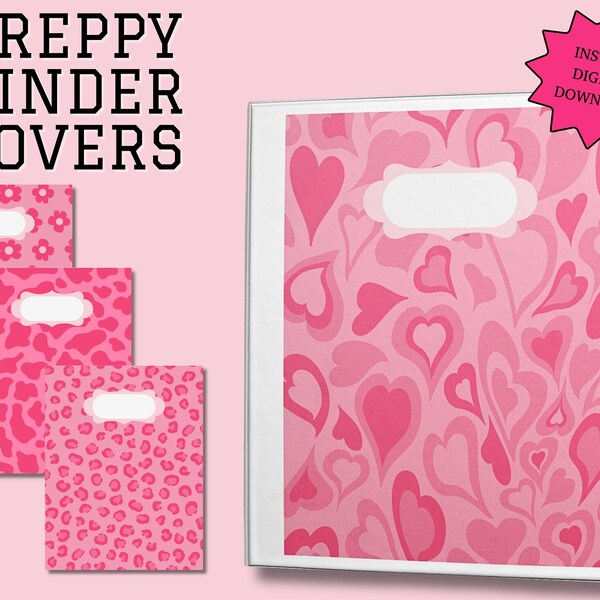 Binder Covers Printable - Etsy