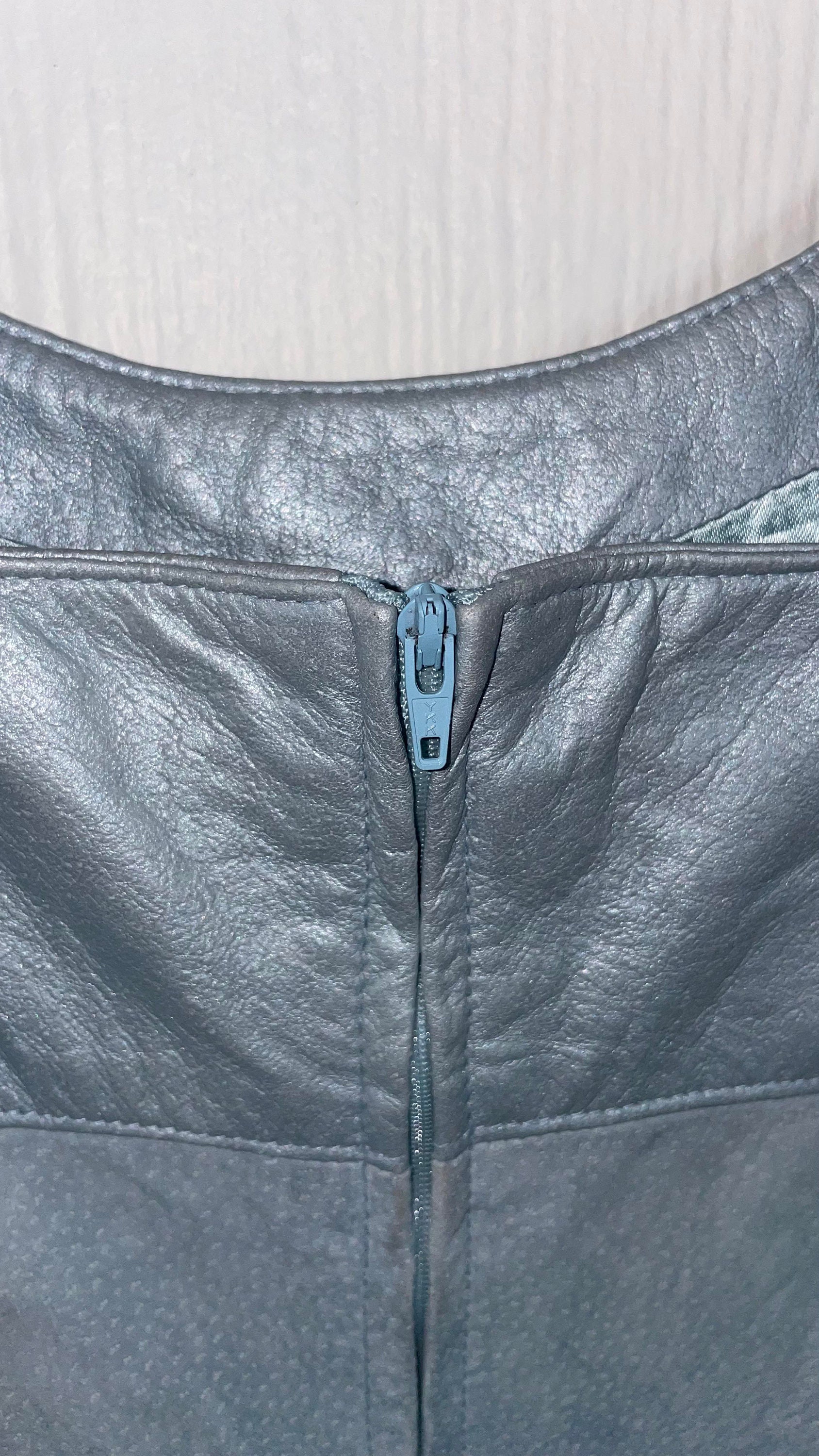 Leather Danier Dress // Light Blue Dress // Vintage 90s Dress - Etsy Leather Danier Dress // Light Blue Dress // Vintage 90s Dress - Etsy