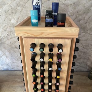 Wooden roundel (56 cm) for essential oils image 5