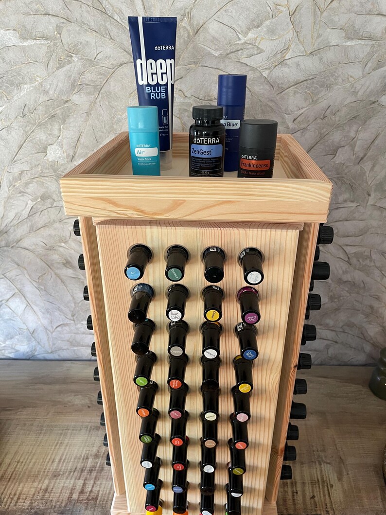 Wooden roundel (56 cm) for essential oils image 5